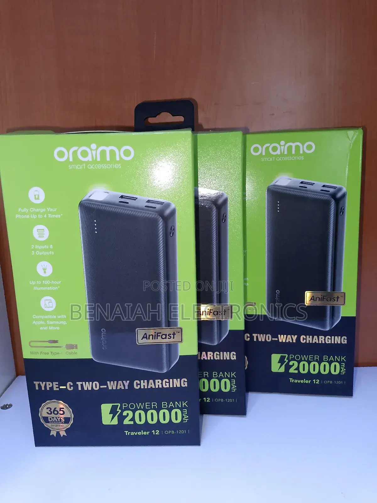 20000mah Oraimo Original Powerbank 20000mah