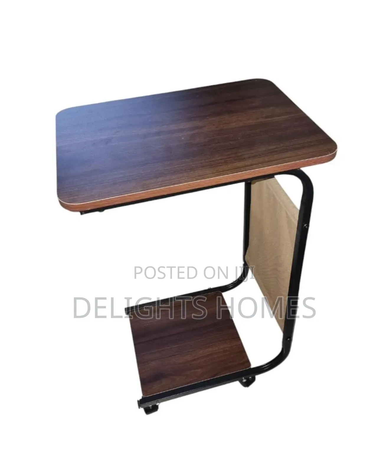 2 Layer Trolley With Matching Insert Pocket Side Stool/Table-Re