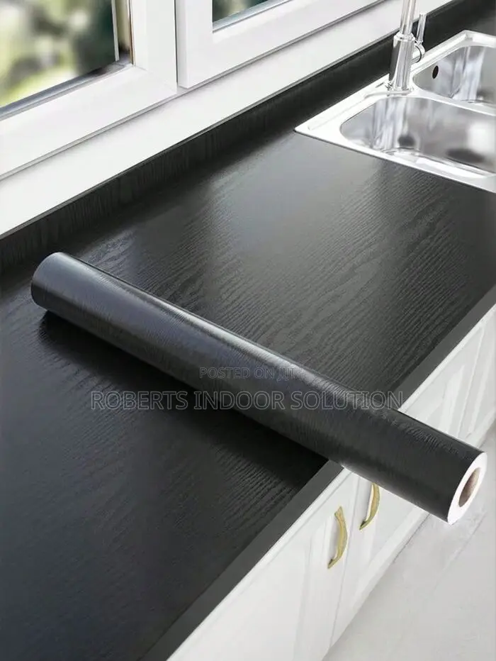 Shinny Black Contact Papers