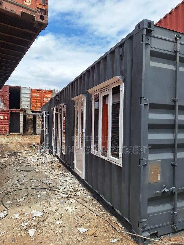 40ft Container Barbershop Unit - Premium And High End.