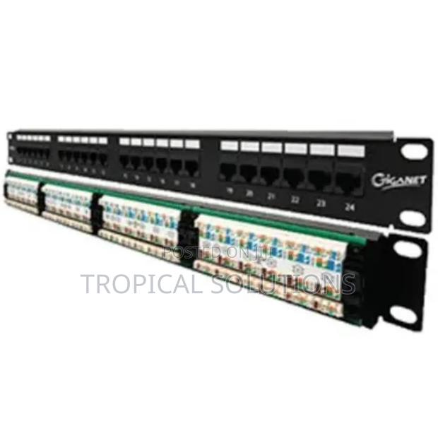 Giganet Gn-C6-Pp-24 Category 6utp 24 Port Patch Panel - main view