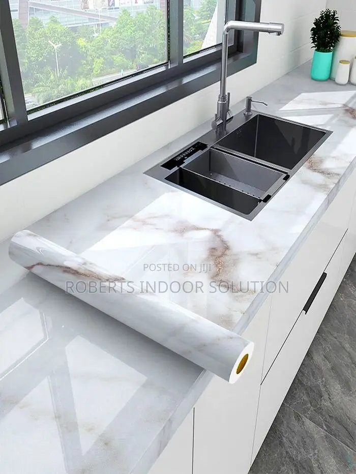 Marble Look Contact Papers Self Adhesive