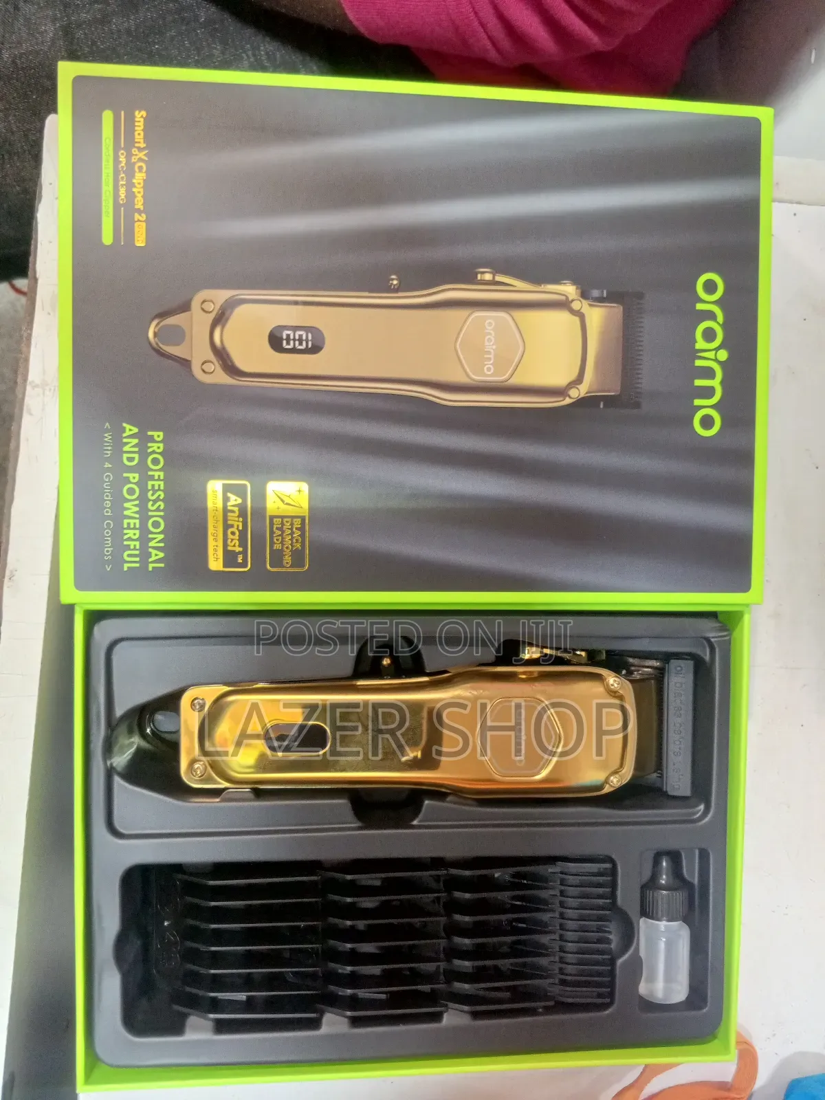 Oraimo Shaver Gold