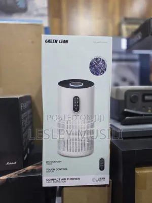 Green Lion Compact Air Purifier Filter - White