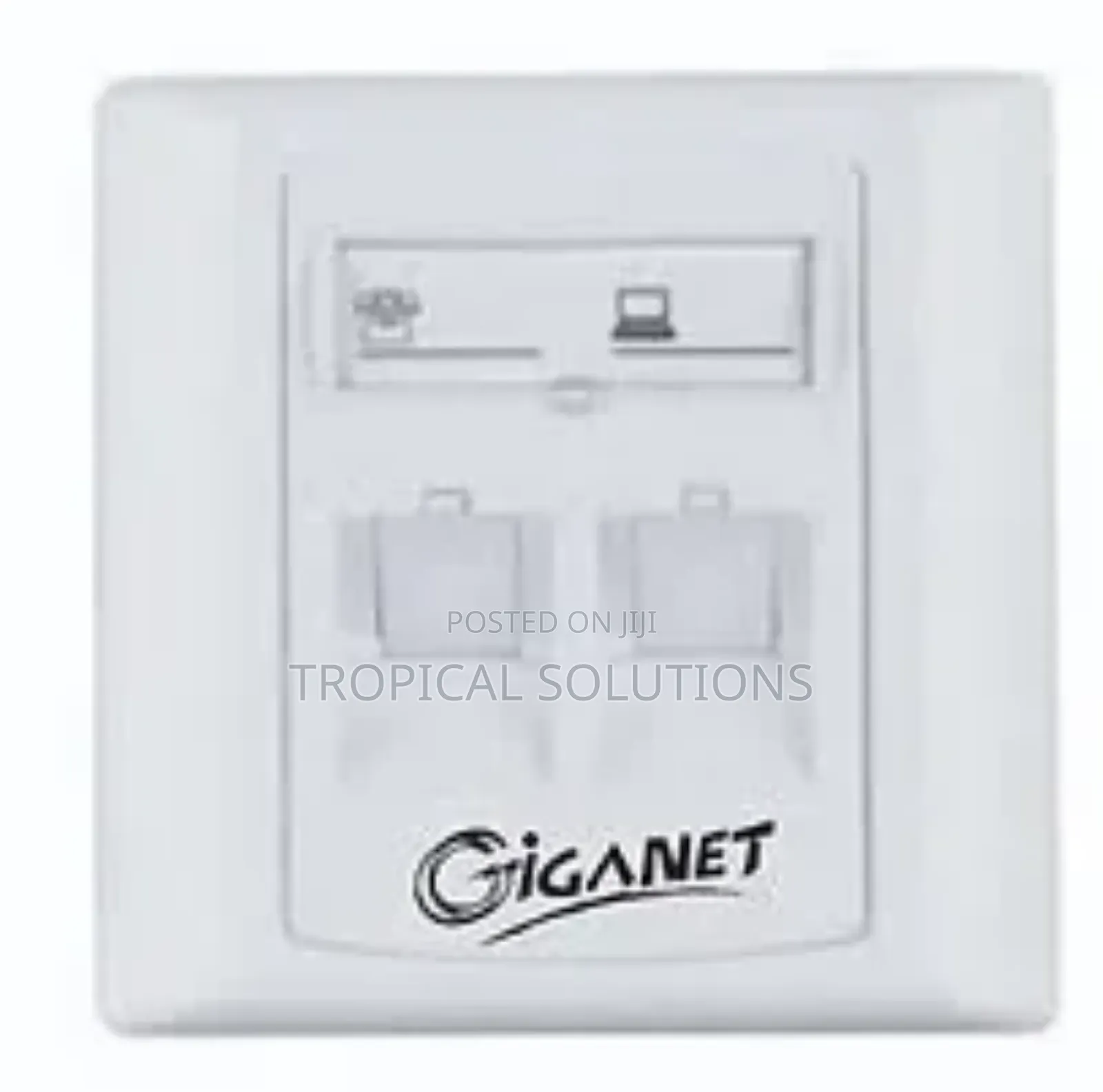 Giganet Dual Face Plate
