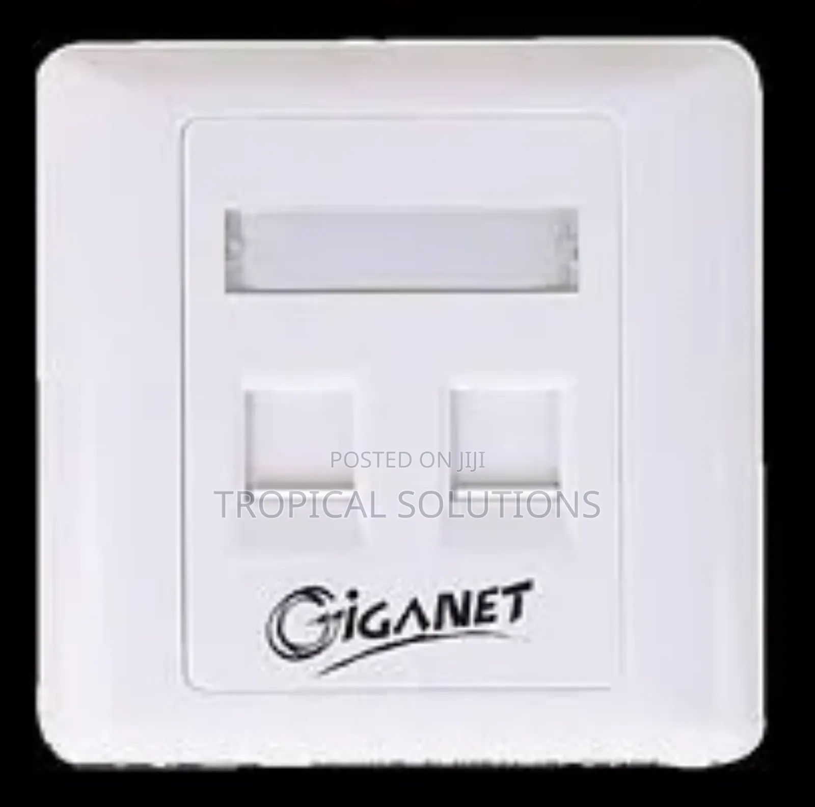 Giganet Dual Face Plate