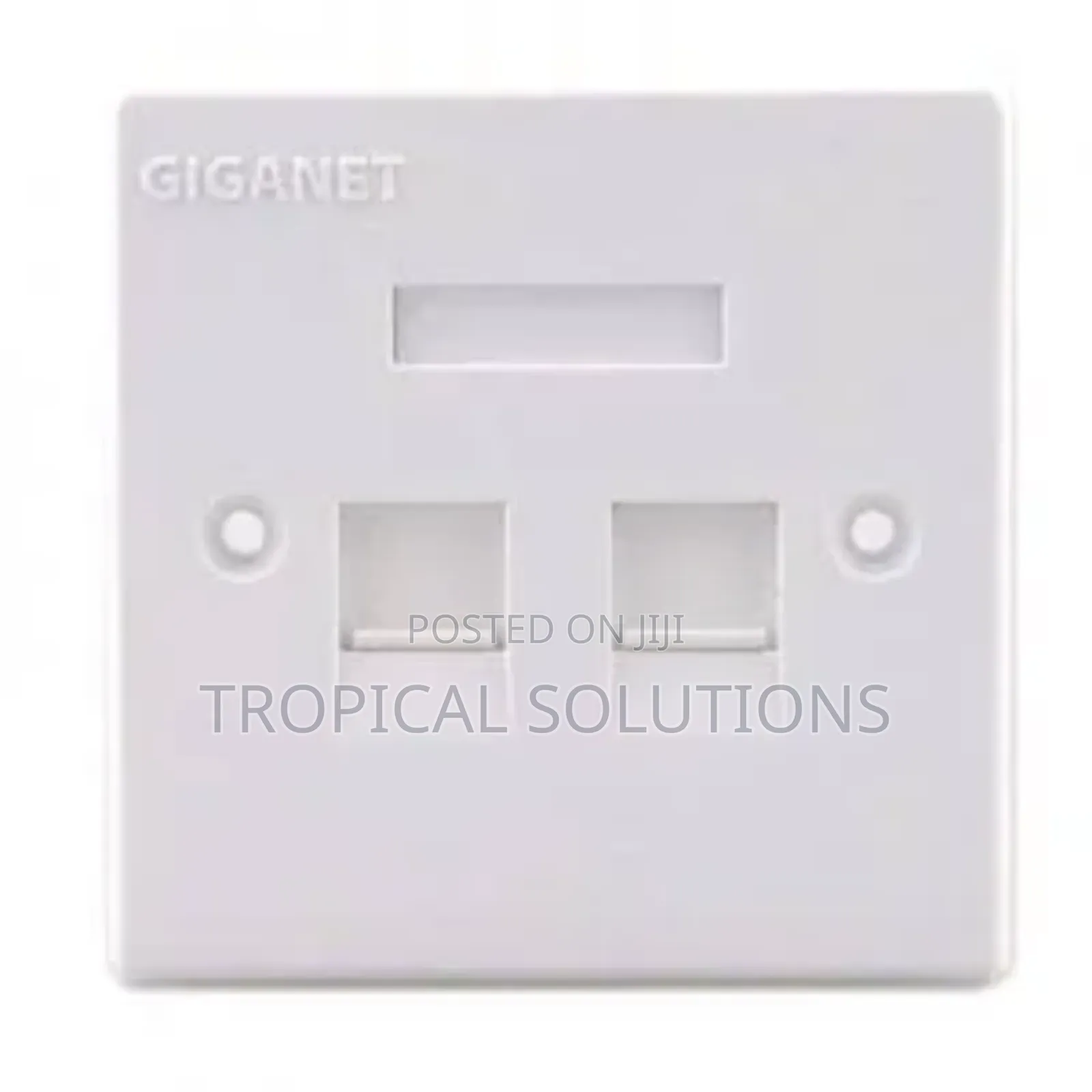 Giganet Dual Face Plate