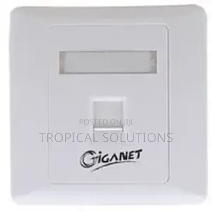 Giganet Gn-Fp-01 Single Faceplate