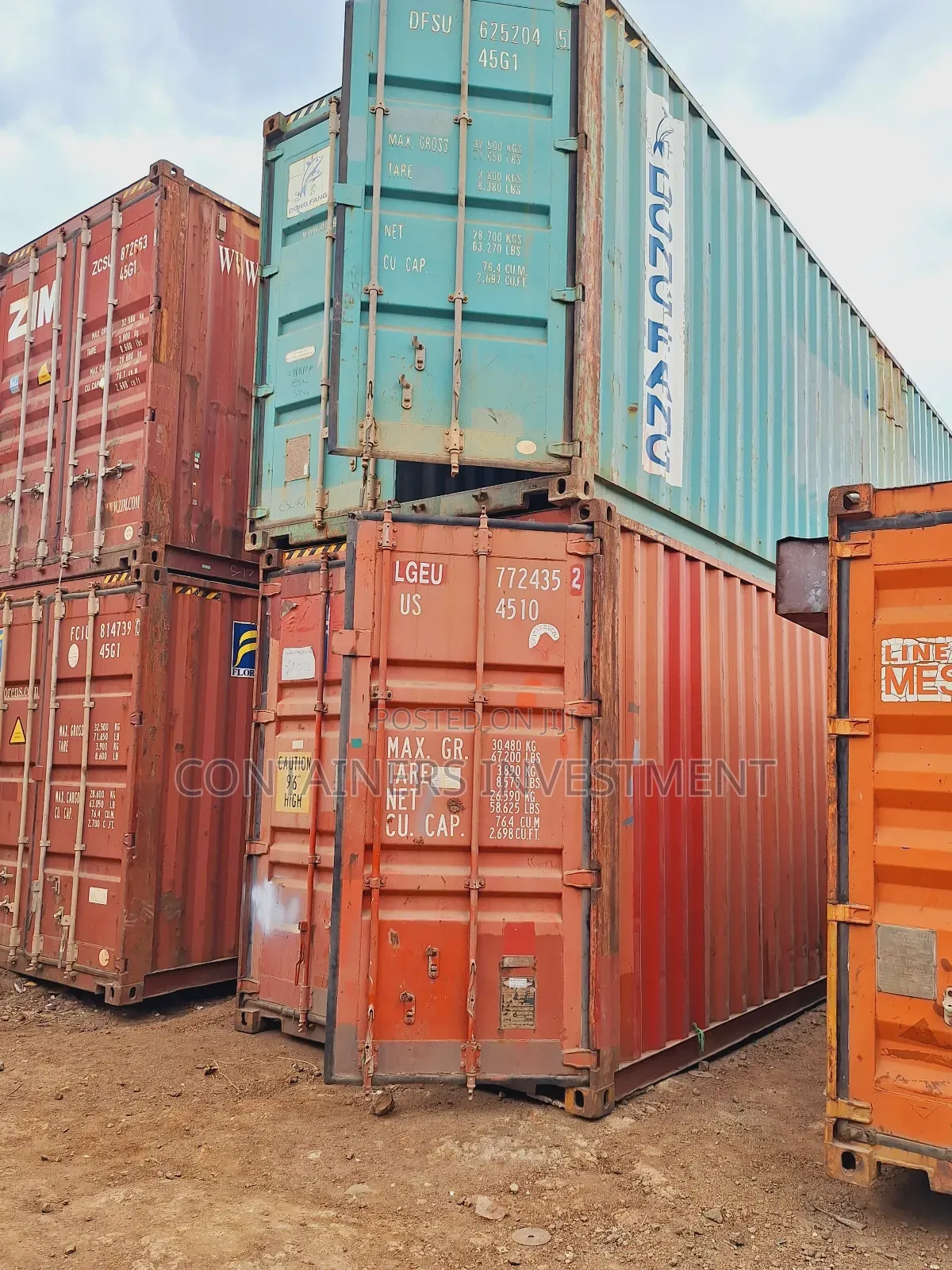 40ft Shipping Containers- Heavy Duty Superb Containers.