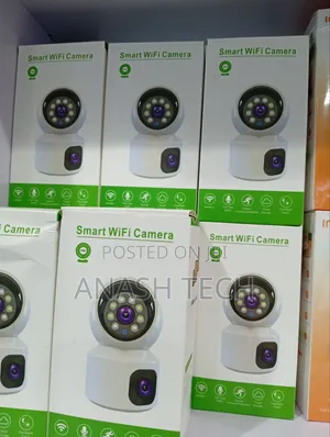 V380 App 4mp Double-Screen Ip Camera Dual Lens Wifi