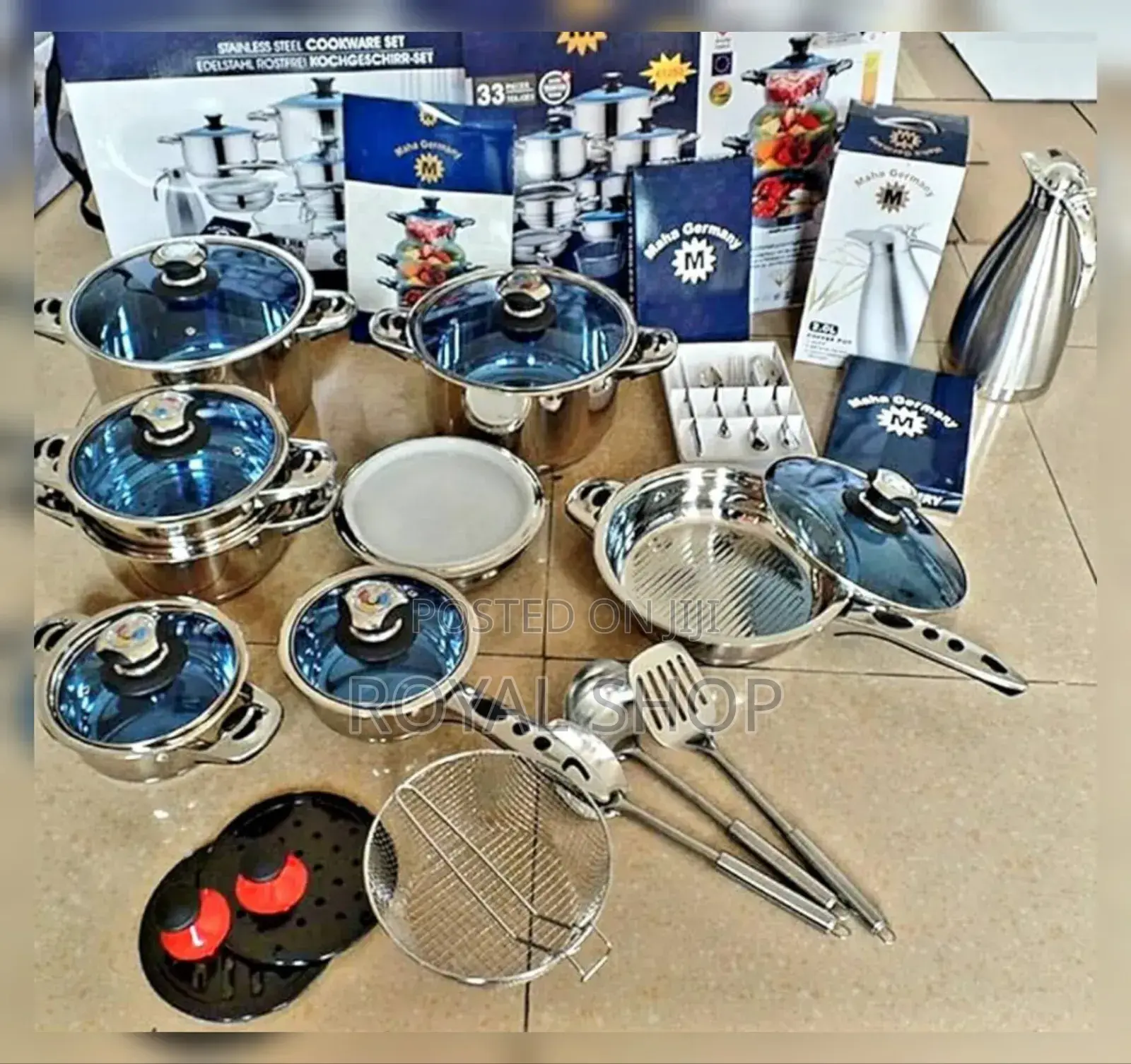 Marwa 30pcs Cookware
