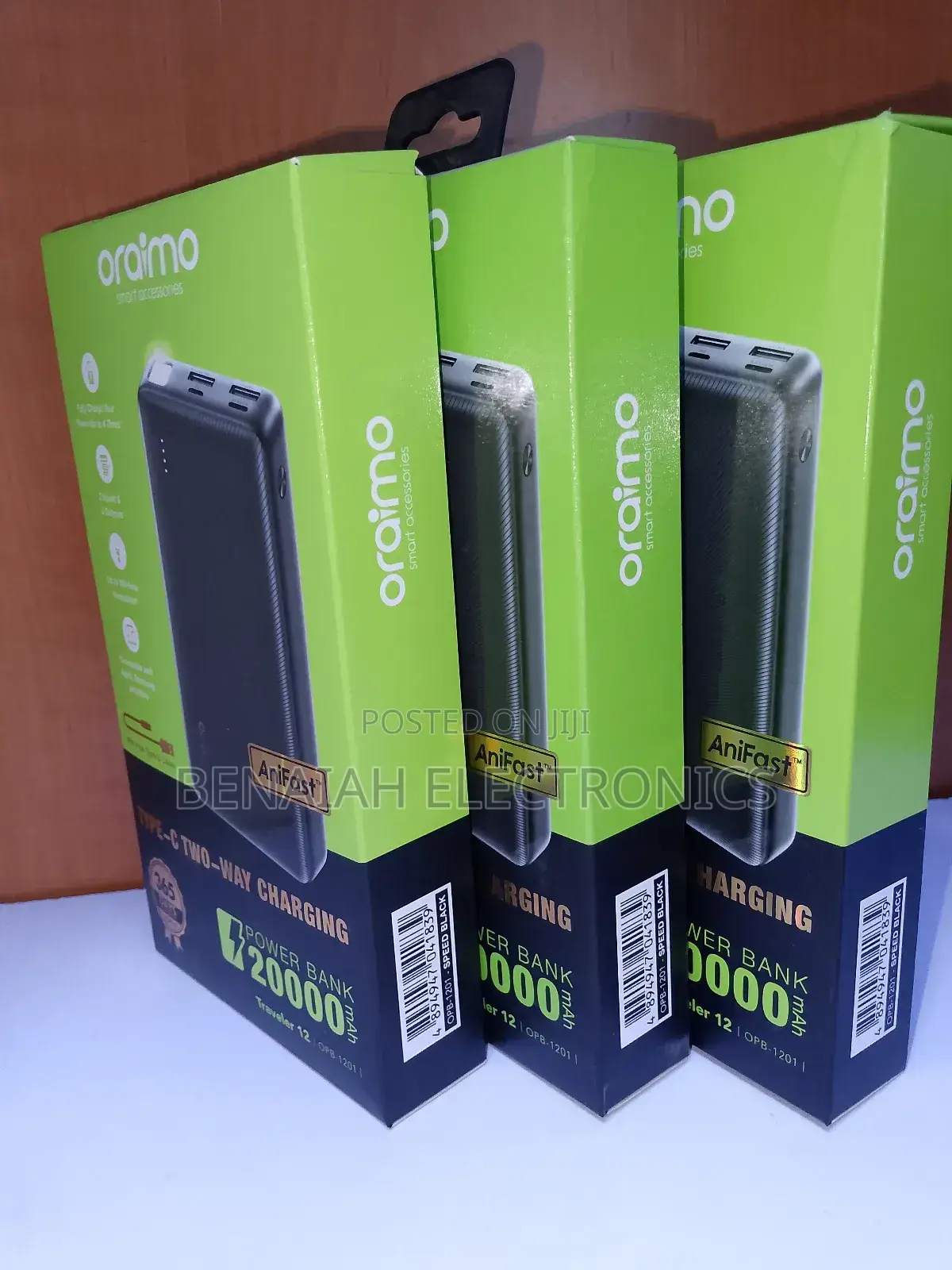 Oraimo Powerbank 20000mah Best Selling Powerbank Portable Efficient