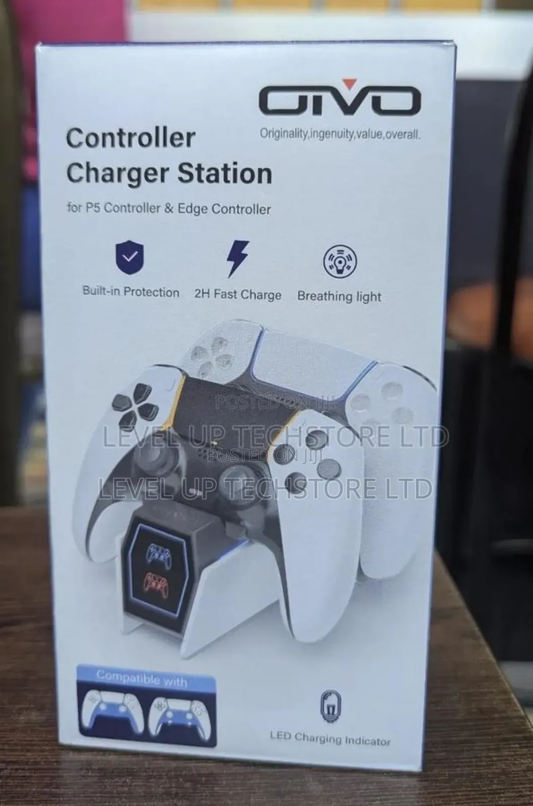 Oivo Ps5 Controller Charger 2h ,Charging Station for Playstation 5