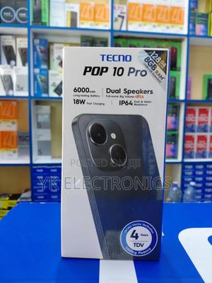 New Tecno Pop 10 Pro 128 GB Black - main view
