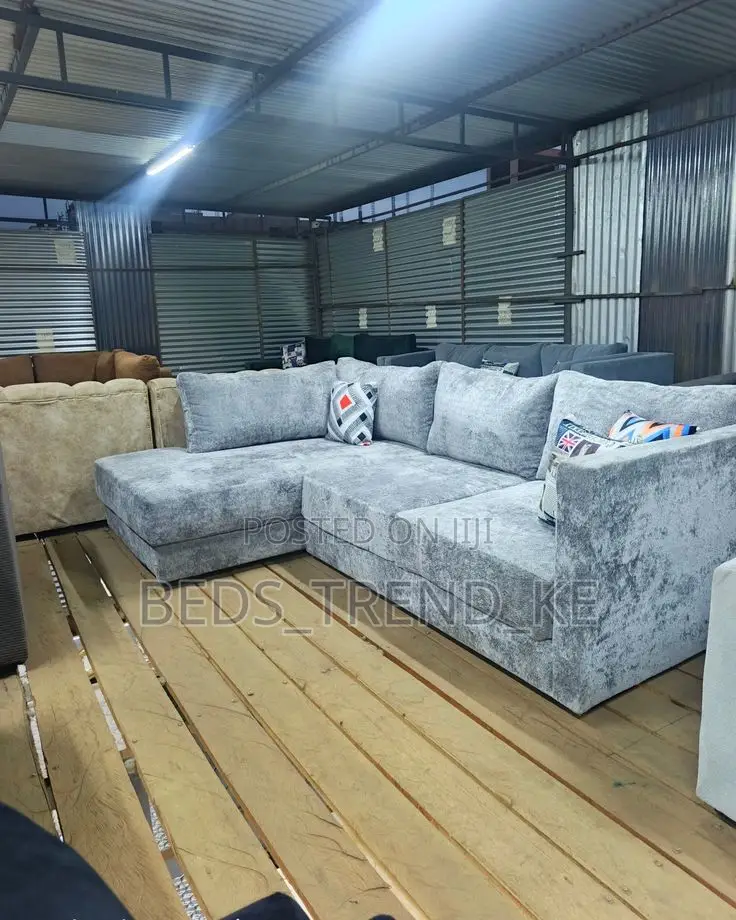 Luxury-Blended 6 Seater L Sofa