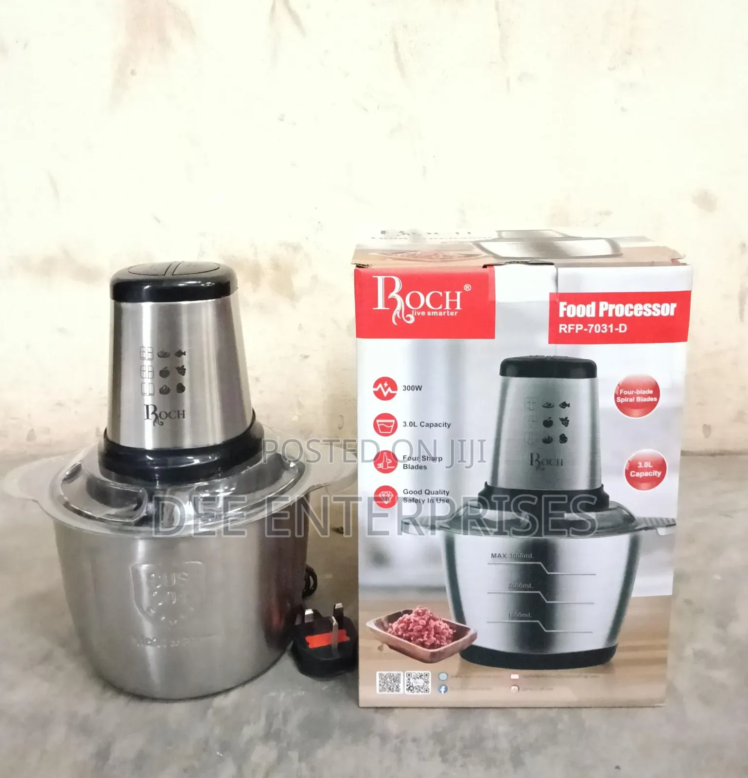 3.0 Litres Roch Food Processor