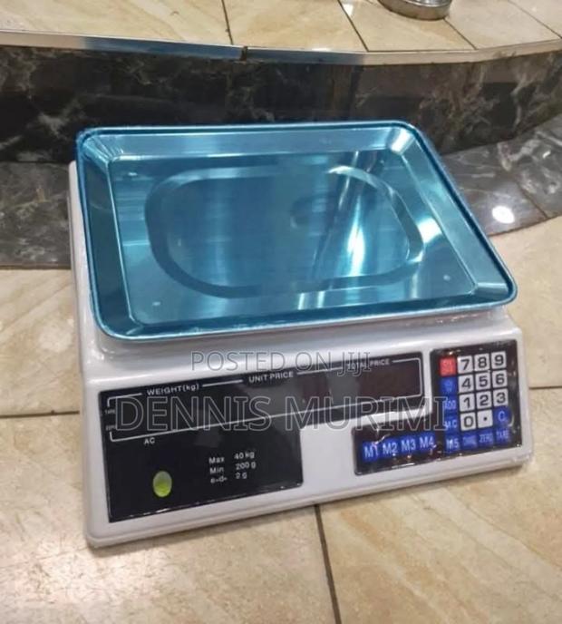 Digital Weighing Scale Platform Machine - main view