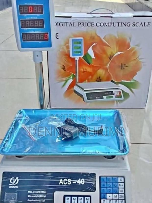 Digital Platform Weigh Scale Accurate Machine - main view