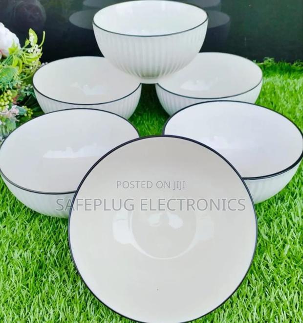 Japanese Concise Soup Bowls, 6pcs