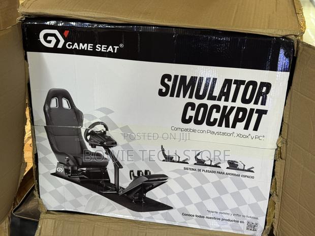 Game Seat Simulator Cockpit - main view