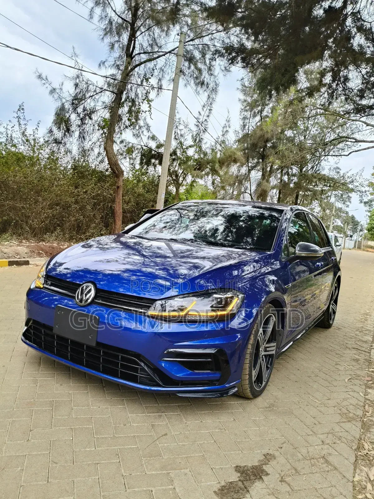 Volkswagen Golf R 2017 Blue
