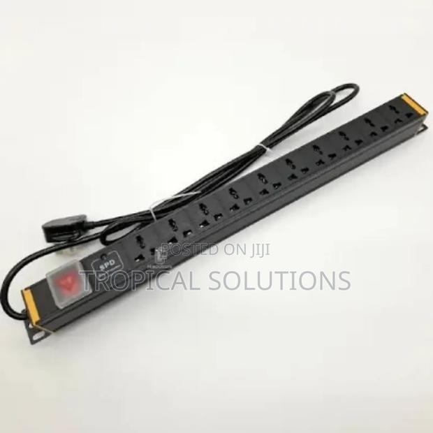 10 Way Pdu Multi Aluminium 1.5u Uk Plug