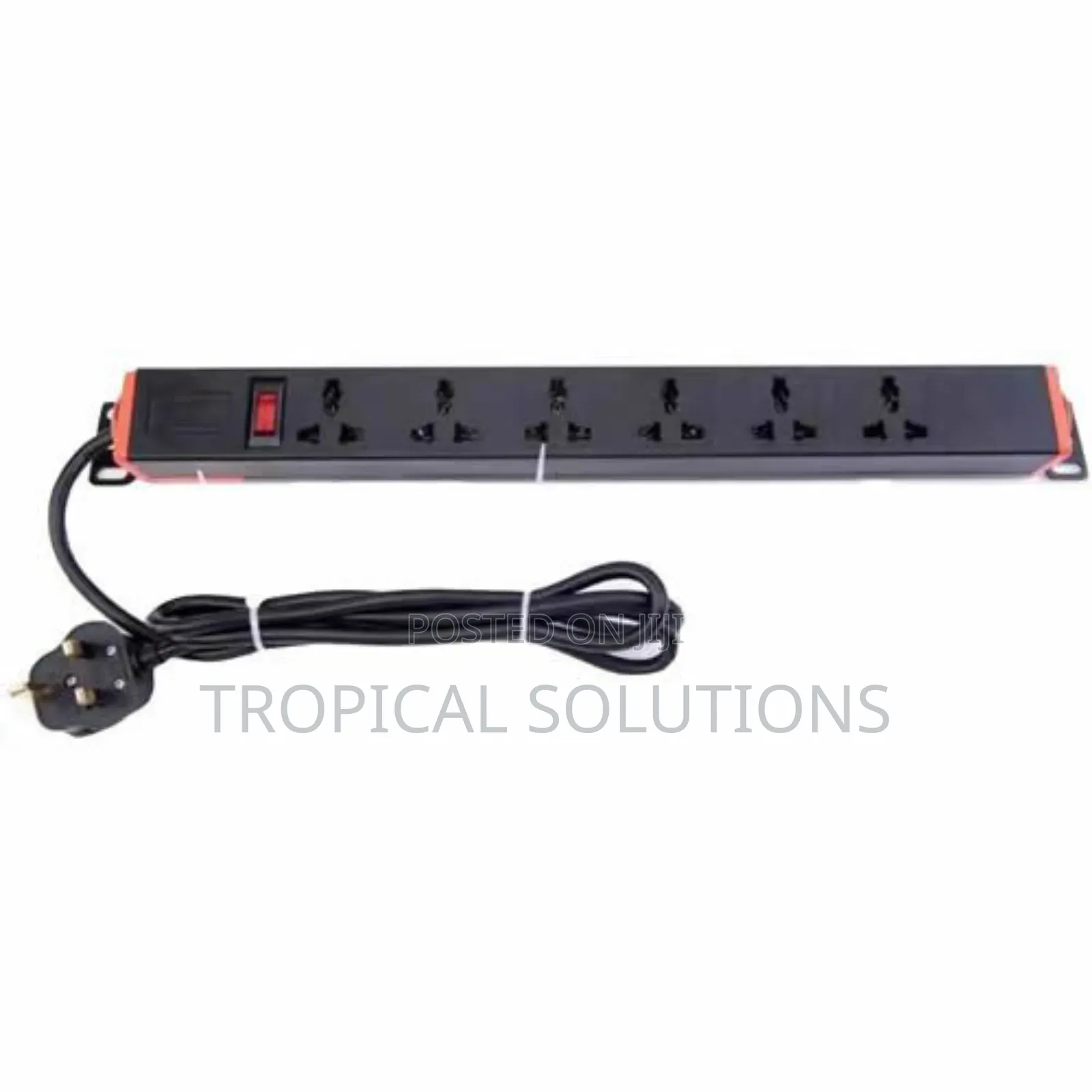 6 Way Pdu Multi Aluminium 1.5u Uk Plug