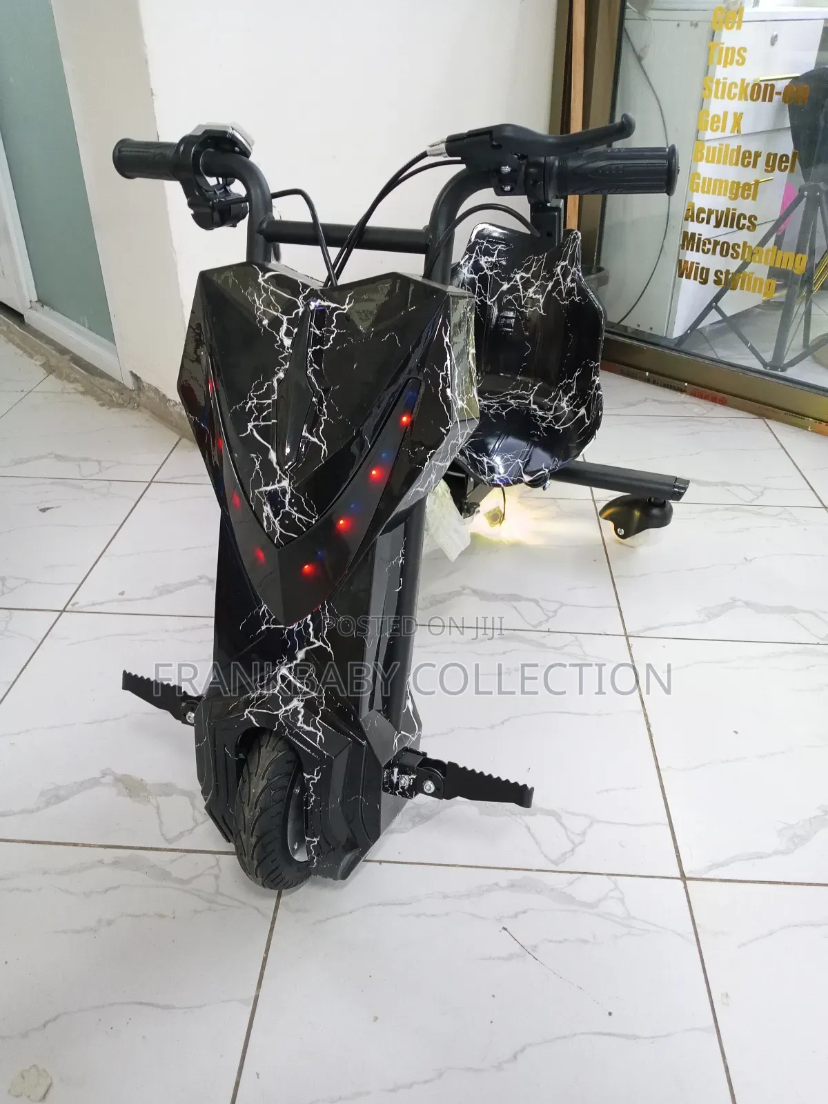 Black Electric Drift Scooter