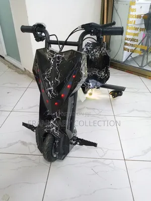 Black Electric Drift Scooter