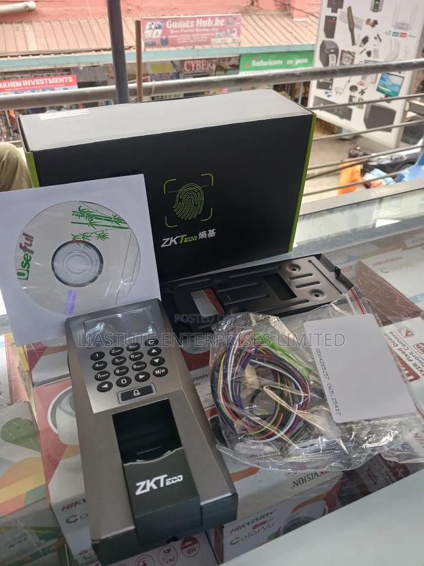 Zkteco F18 Biometric Fingerprint Access Control and Time Attendance.