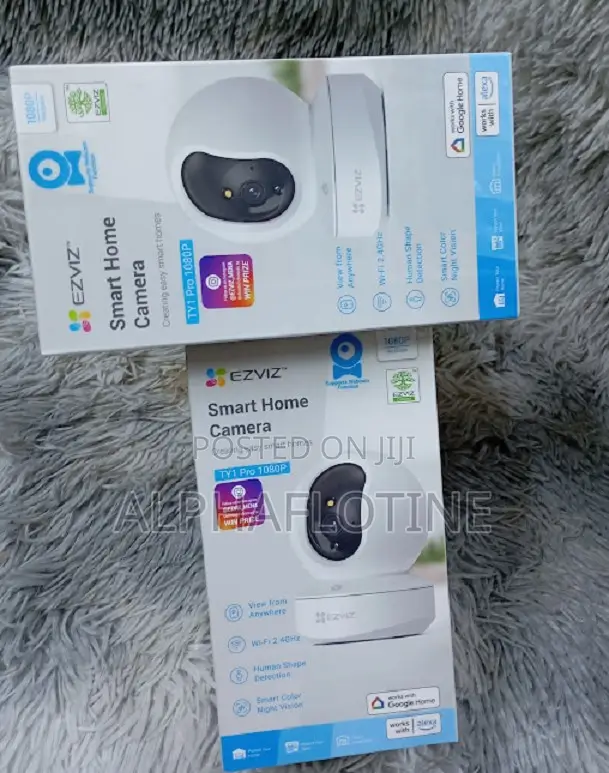 Ezviz Ty1 Wireless Camera 3600 View With Night Vision, Two-Way Audio