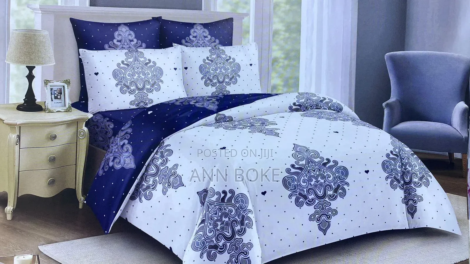 Cotton Duvet One Sheet Two Pillowcases Size 5 X6