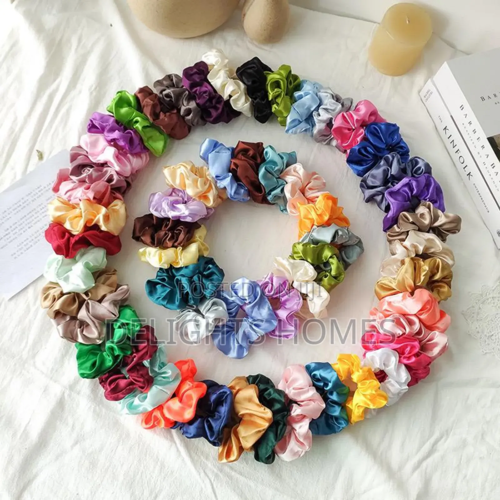 Satin Hair Pins ( Set of 20)Re