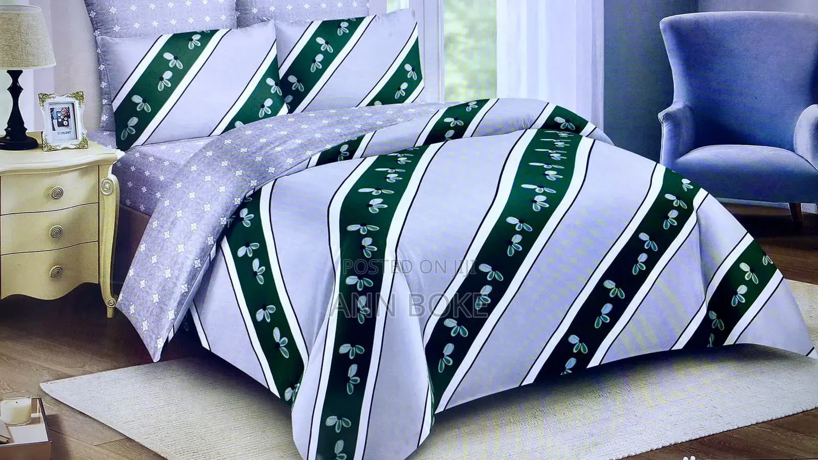 Cotton Duvet One Sheet Two Pillowcases Size 5 X6