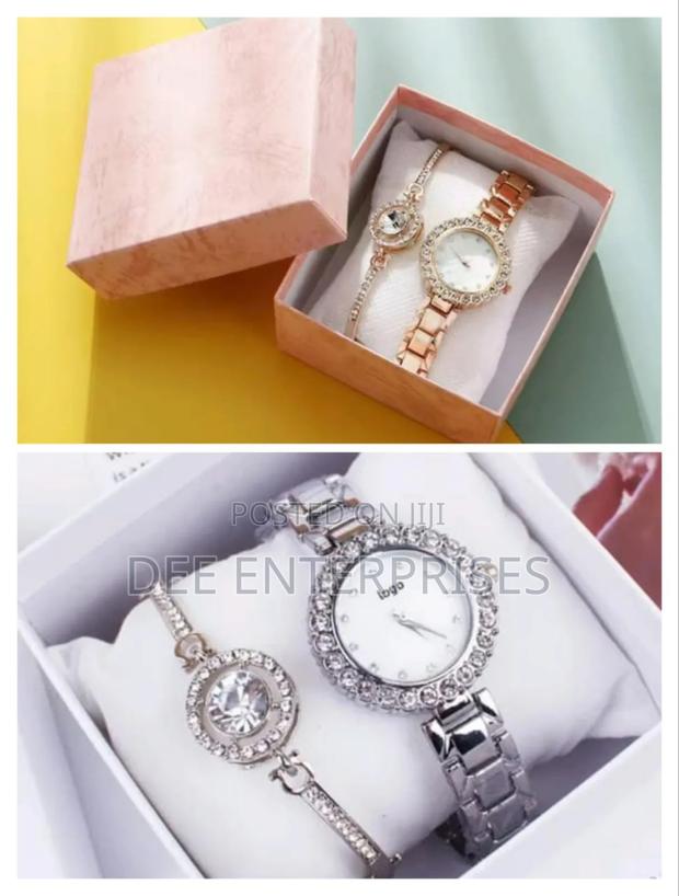 Classy Ladies Watch+ Bracelet Set - main view