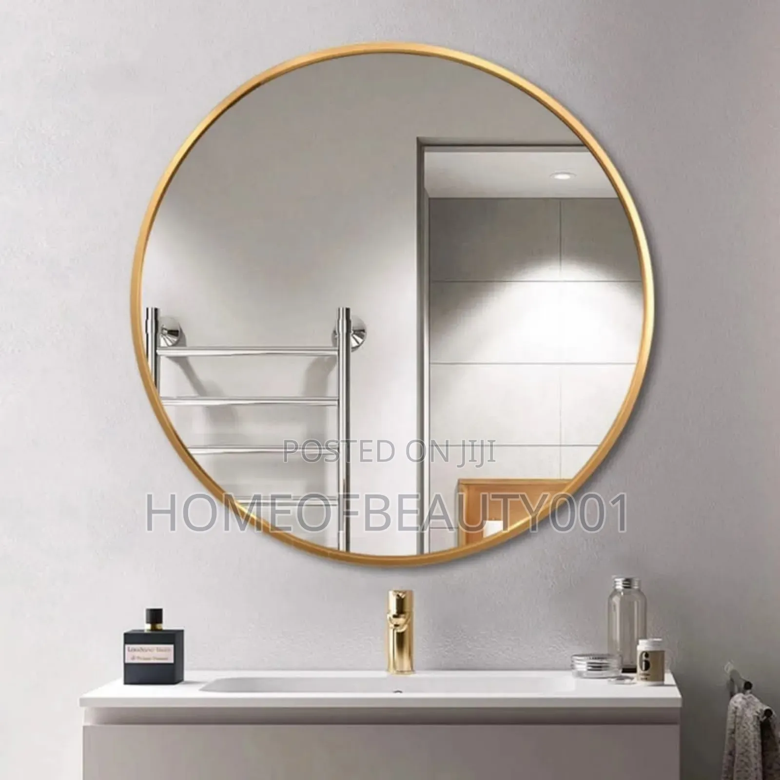 Contemporary Round Mirror Mirror.