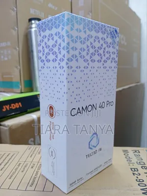 New Tecno Camon 40 Pro 256 GB Black