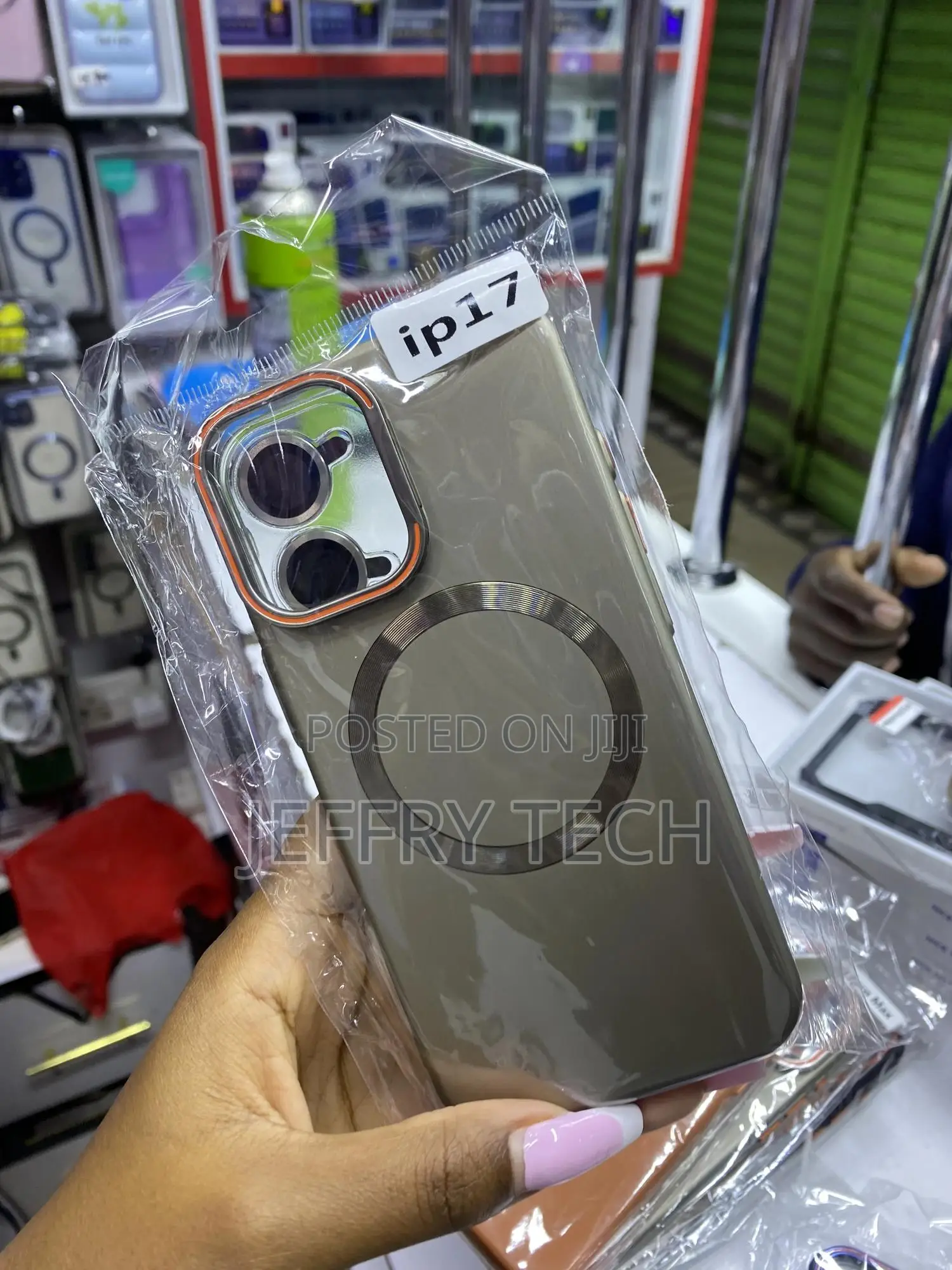Asdf Camera Stand Magsafe Case for iPhone 17 With Lense Protector