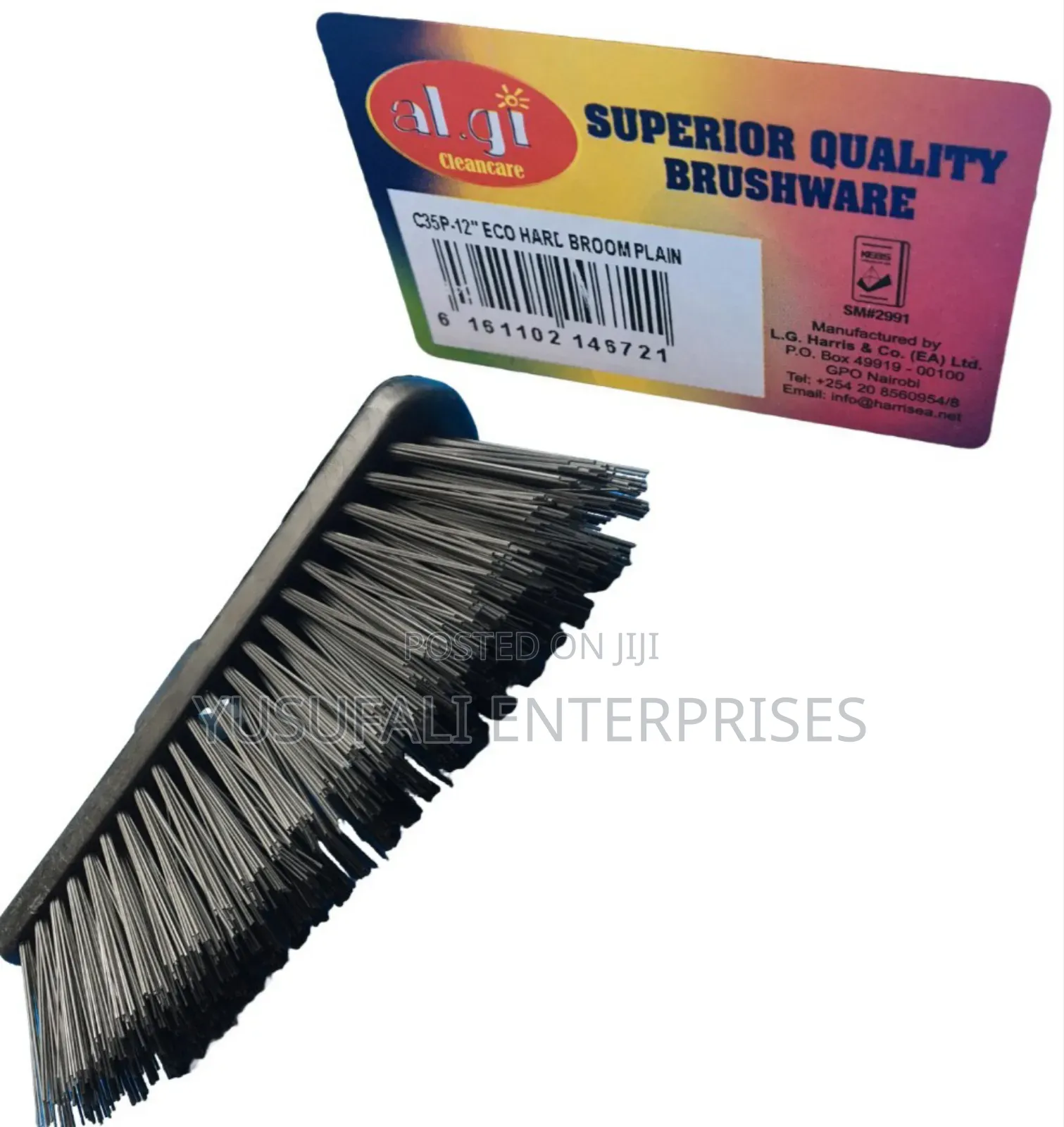 Al Gi C35p Broom Head Without Stick. Wholesale. Eco Hard Broom Plain.