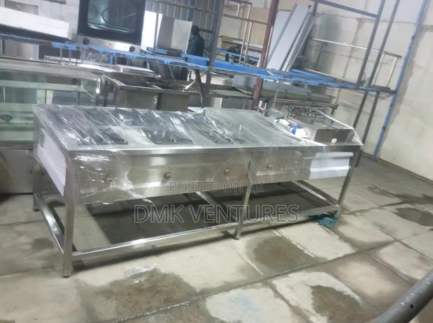 Excellent Six Burner Combined Unit