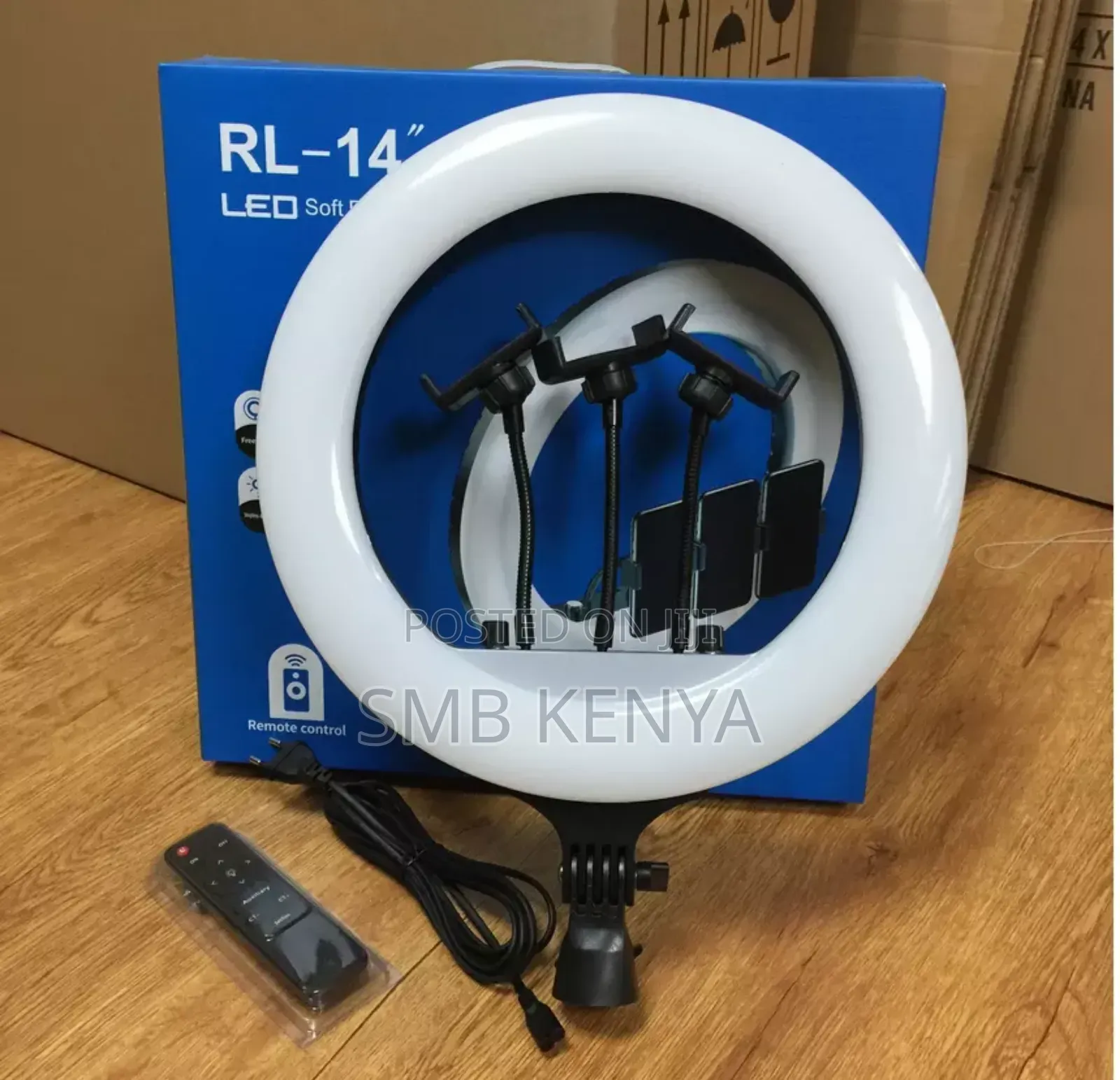 Led Ring Light 14 Inches With Tripod Stand & Remote Control
