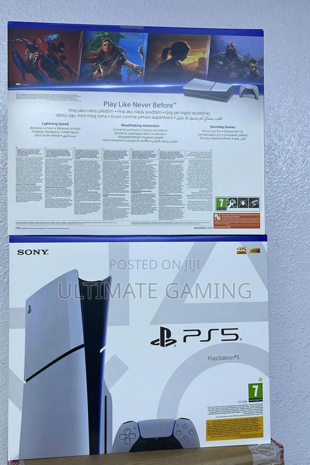 Slim 1tb Disc Version Playstation 5 - thumbnail 2