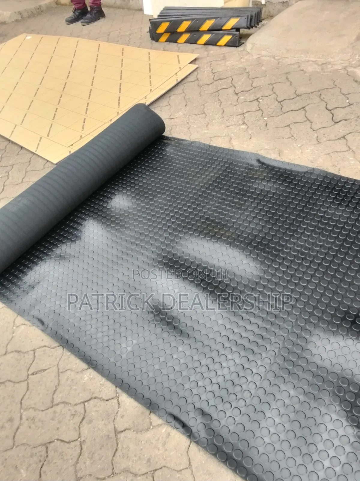 Coin Pattern Rubber Mat