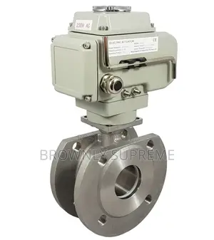 Brand New Electrically Actuated Butterfly Valve