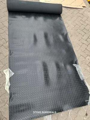 Heavy-Duty Rubber Coin Floor Matting