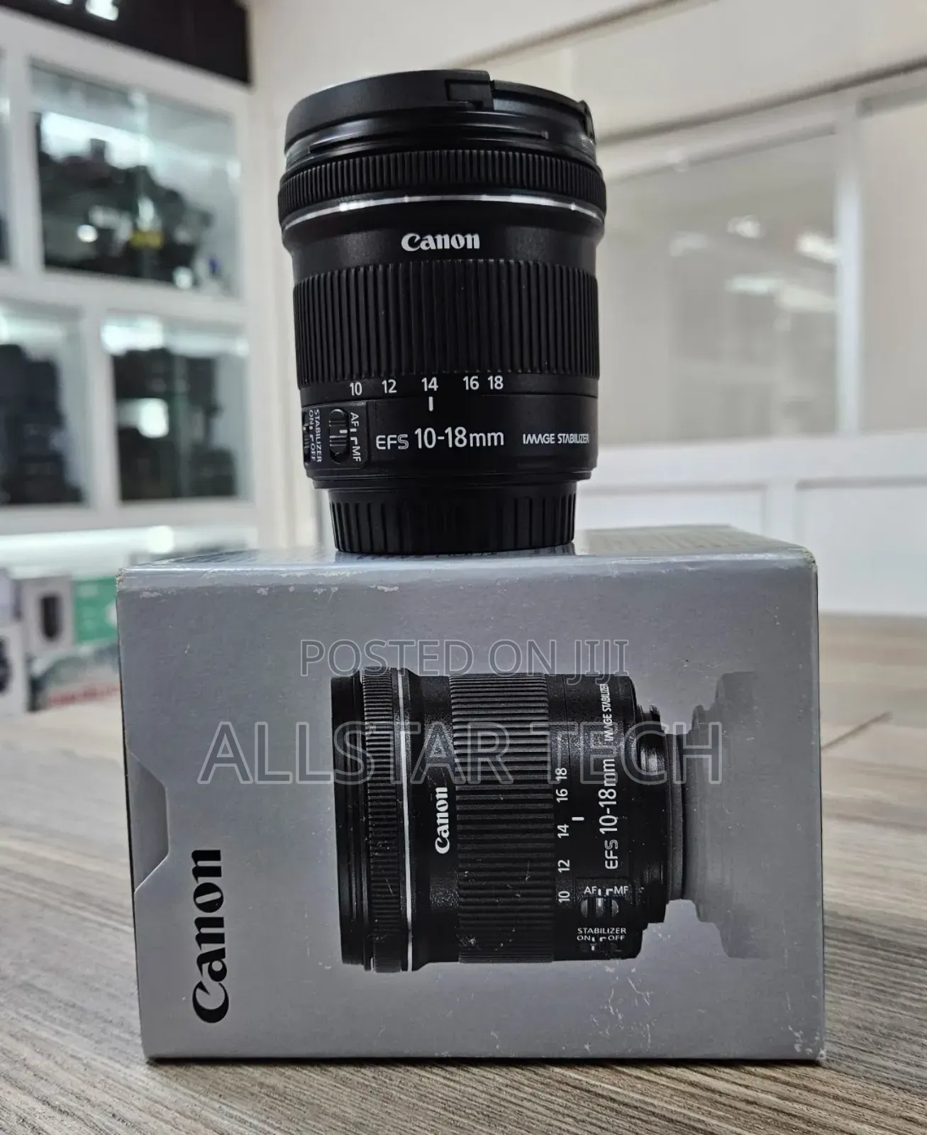 Canon Ef-S 10-18mm F/4.5-5.6 Is STM (New)
