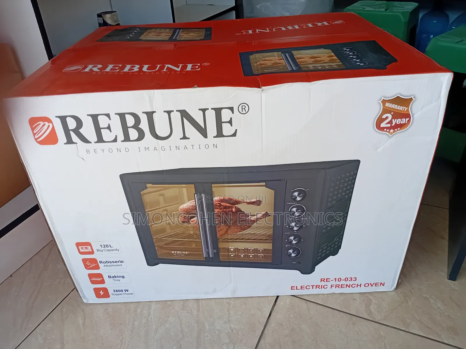 120 Litres Rebune Commercial Oven