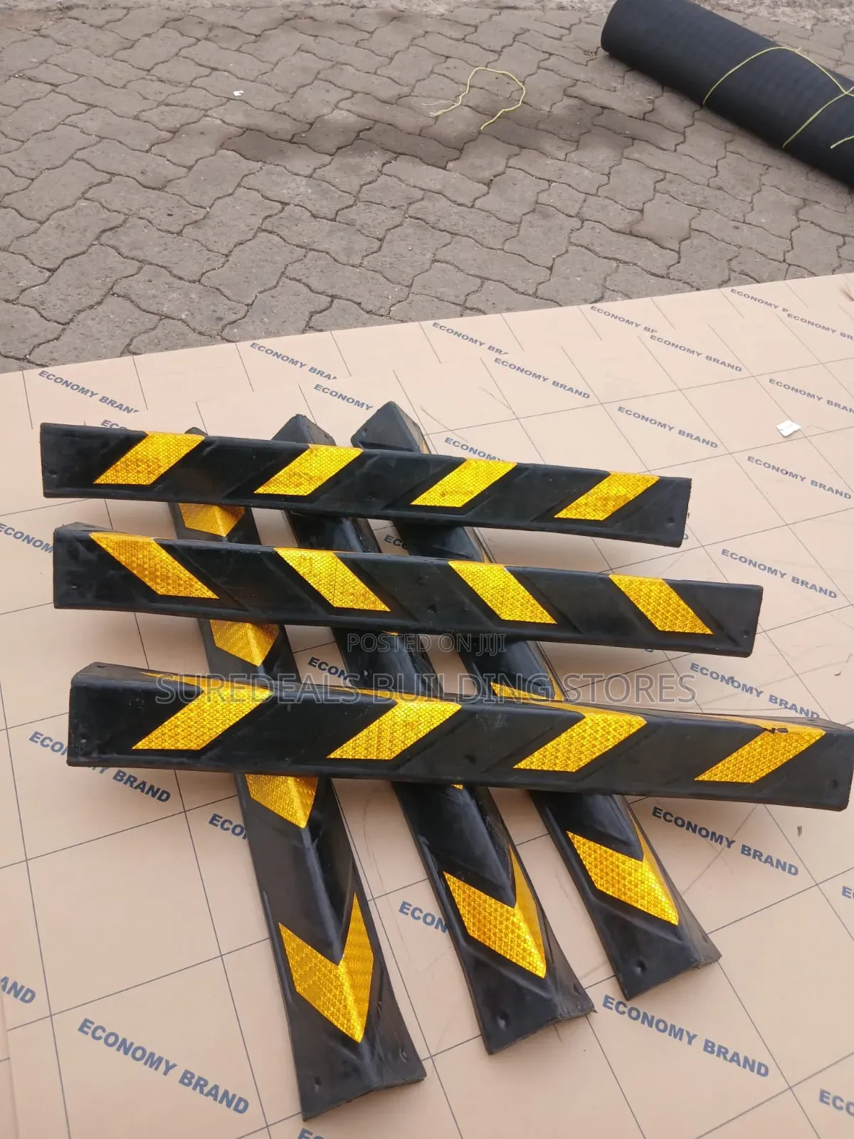 Reflective Rubber Corner Guards.