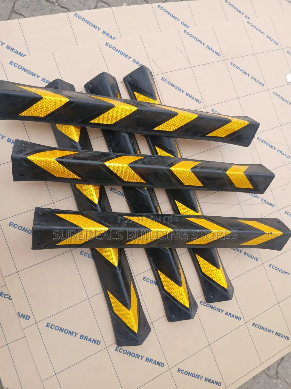 Reflective Rubber Corner Guards.