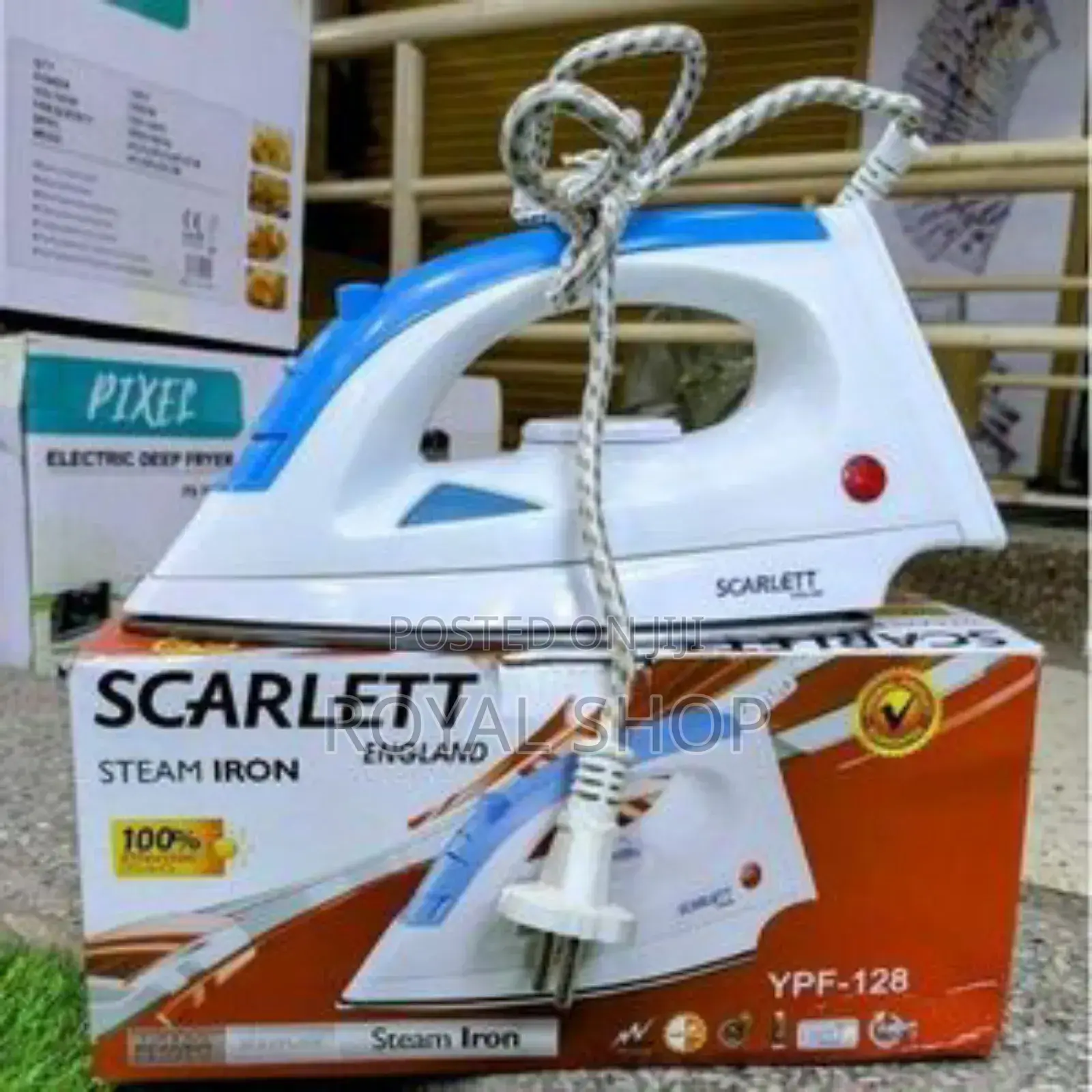 Scarlet Steam Electric Iron Box